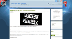 Desktop Screenshot of blog.interiberica.com